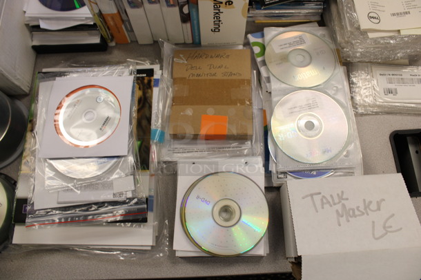 ALL ONE MONEY! Lot of Various CDs on Tabletop Including Autodesk Education Master Suite Case! (2nd Floor: Room 220) - Image 6 of 7