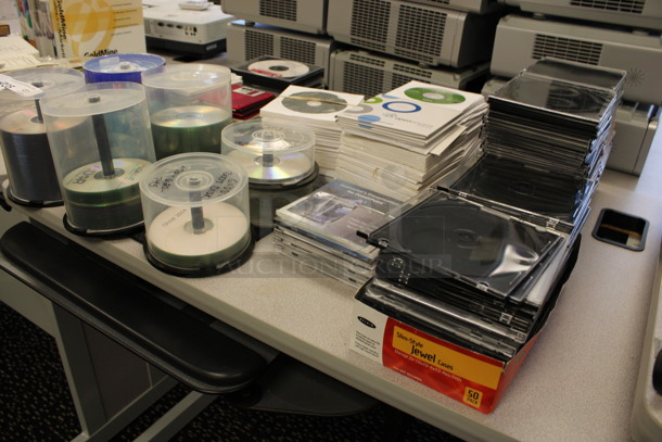 ALL ONE MONEY! Lot of Various CDs and Cases on Tabletop! (2nd Floor: Room 220) - Image 6 of 6