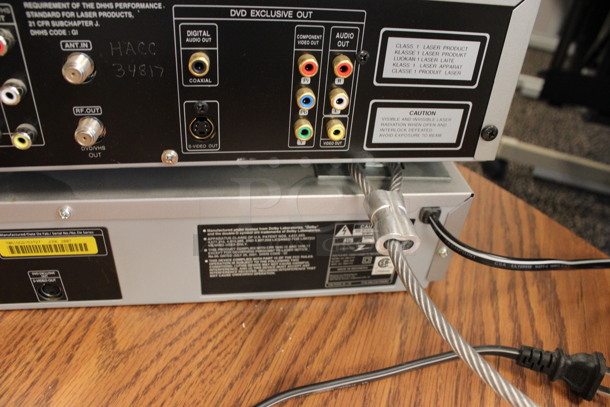 2 Zenith DVD VHS Players. 17x14x3.5, 17x10x3. 2 Times Your Bid! (2nd Floor: Room 220) - Image 5 of 6