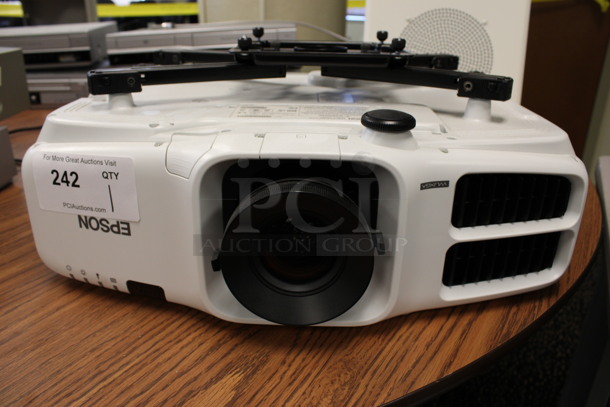 Epson Model H535A LCD Projector. 100-240 Volts, 1 Phase. 20x20x8. (2nd Floor: Room 220)