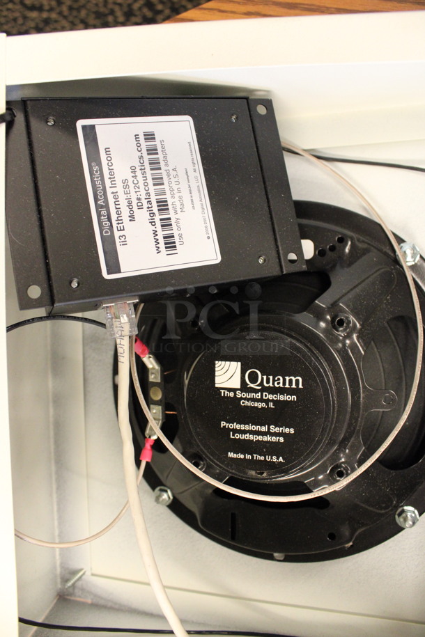 Quam Professional Series Loudspeaker. 12x5.5x11.5. (2nd Floor: Room 220) - Image 4 of 4