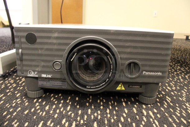 Panasonic Model PT-D3500U DLP Projector. 120 Volts, 1 Phase. 13x18x6.5. (2nd Floor: Room 220) - Image 2 of 4
