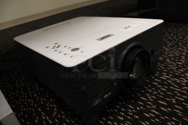 Panasonic Model PT-D3500U DLP Projector. 120 Volts, 1 Phase. 13x18x6.5. (2nd Floor: Room 220) - Image 3 of 4