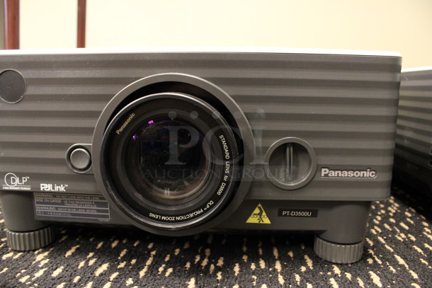 Panasonic Model PT-D3500U DLP Projector. 120 Volts, 1 Phase. 13x18x6.5. (2nd Floor: Room 220) - Image 2 of 5