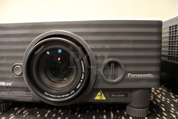 Panasonic Model PT-D3500U DLP Projector. 120 Volts, 1 Phase. 13x18x6.5. (2nd Floor: Room 220) - Image 3 of 5