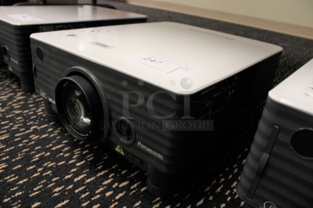 Panasonic Model PT-D3500U DLP Projector. 120 Volts, 1 Phase. 13x18x6.5. (2nd Floor: Room 220) - Image 4 of 5