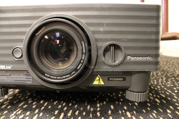 Panasonic Model PT-D3500U DLP Projector. 120 Volts, 1 Phase. 13x18x6.5. (2nd Floor: Room 220) - Image 2 of 5