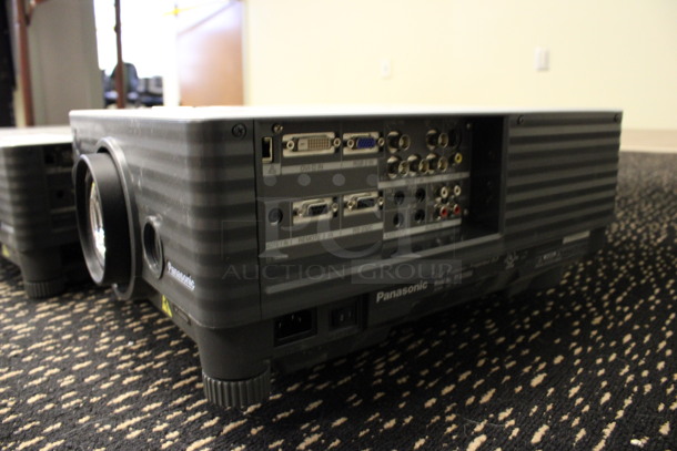Panasonic Model PT-D3500U DLP Projector. 120 Volts, 1 Phase. 13x18x6.5. (2nd Floor: Room 220) - Image 4 of 5