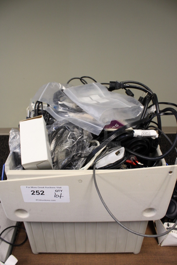 ALL ONE MONEY! Lot of Various Wires! (2nd Floor: Room 220)