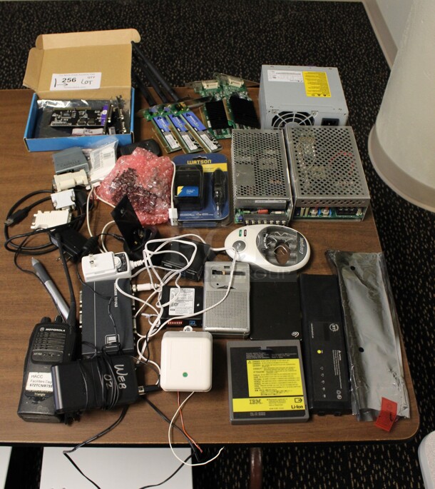 ALL ONE MONEY! Lot of Various Items Including Bestec Unit and Motorola Walkie! (2nd Floor: Room 220) - Image 2 of 8