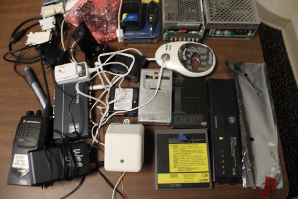 ALL ONE MONEY! Lot of Various Items Including Bestec Unit and Motorola Walkie! (2nd Floor: Room 220) - Image 3 of 8