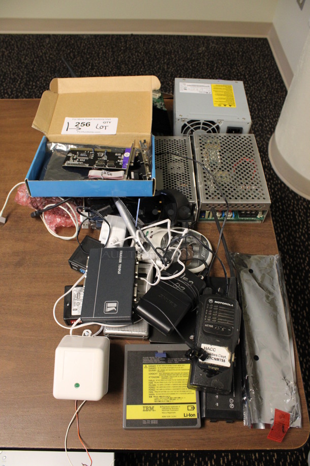 ALL ONE MONEY! Lot of Various Items Including Bestec Unit and Motorola Walkie! (2nd Floor: Room 220) - Image 7 of 8