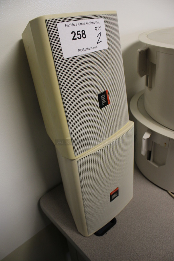 2 JBL Control 25T Speakers. 7.5x6x9.5. 2 Times Your Bid! (2nd Floor: Room 220) - Image 2 of 4