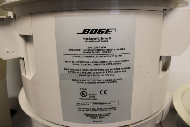 2 Bose FreeSpace 3 Series II Ceiling Mount Flush Speakers. 15.5x15.5x8. 2 Times Your Bid! (2nd Floor: Room 220) - Image 2 of 4