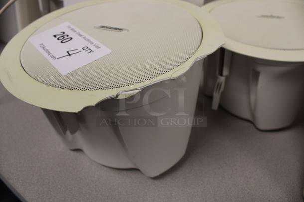 4 Bose 16 FreeSpace Ceiling Mount Flush Loudspeakers. 9.5x9.5x7. 4 Times Your Bid! (2nd Floor: Room 220) - Image 4 of 5