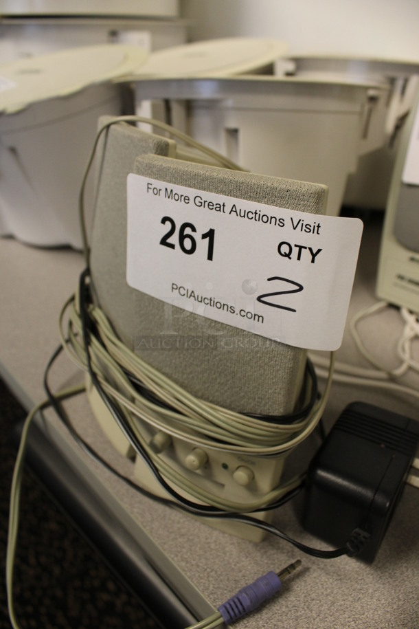 2 IBM Speakers. 3x3.5x7. 2 Times Your Bid! (2nd Floor: Room 220) - Image 3 of 3