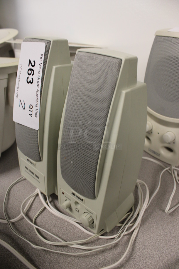2 Inland Pro Sound 2000 Speakers. 3.5x3.5x8.5, 2 Times Your Bid! (2nd Floor: Room 220) - Image 2 of 3