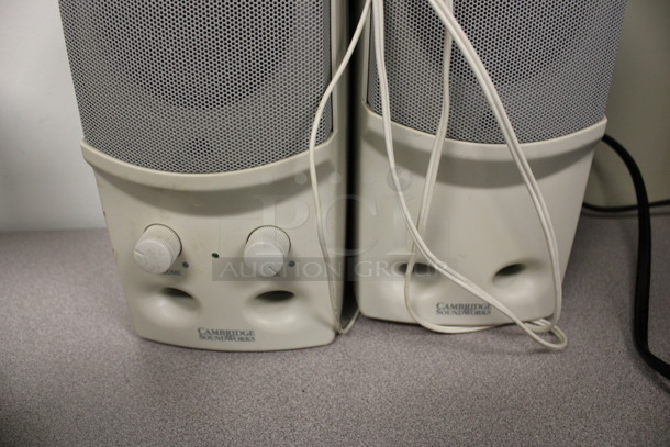2 Cambridge Soundworks Speakers. 4x5x9. 2 Times Your Bid! (2nd Floor: Room 220) - Image 2 of 4