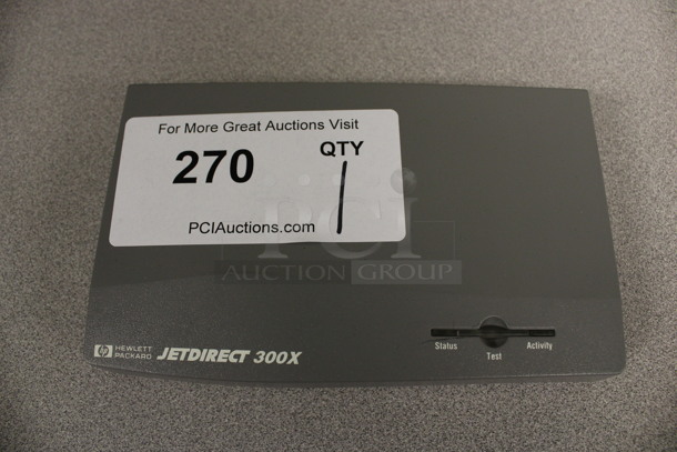 Hewlett Packard Jetdirect 300X Ethernet Module. 7x4.5x1. (2nd Floor: Room 220) - Image 1 of 3