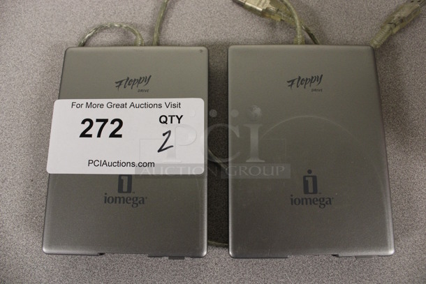 2 Iomega Floppy Drives. 4x5.5x1. 2 Times Your Bid! (2nd Floor: Room 220) - Image 1 of 4