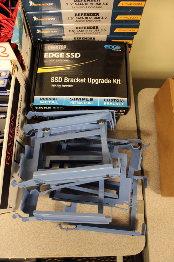ALL ONE MONEY! Lot of Various Brackets Including SSd Bracket Upgrade Kits. (2nd Floor: Room 220) - Image 2 of 6