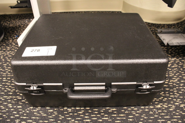 Black Hard Case. 19x9x15.5. (2nd Floor: Room 220) - Image 1 of 4