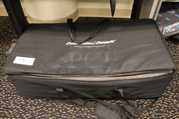 Prompter People Black Soft Bag. 34x18x12. (2nd Floor: Room 220) - Image 1 of 5