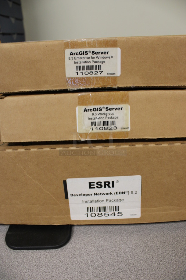 ALL ONE MONEY! Lot of 3 Boxes of ArcGIS Manuals and Discs! (2nd Floor: Room 220) - Image 4 of 4