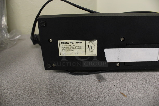 Spartus Model 115061 Alarm Clock. 8x3x4. (2nd Floor: Room 220) - Image 3 of 3