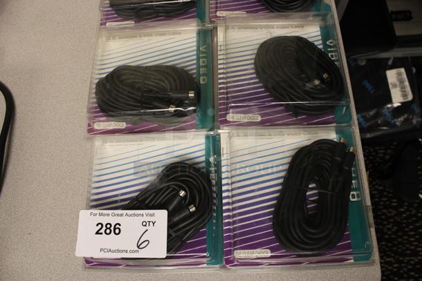 6 BRAND NEW GC Electronics 25 Foot Shielded S-VHS Video Cables. 6 Times Your Bid! (2nd Floor: Room 220) - Image 3 of 3