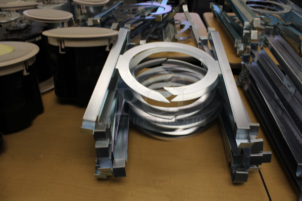 10 Tannoy Model CVS 6 Ceiling Loudspeakers w/ Metal Flush Ceiling Mount Brackets. 11x11x10. 10 Times Your Bid! (2nd Floor: Room 220) - Image 3 of 5