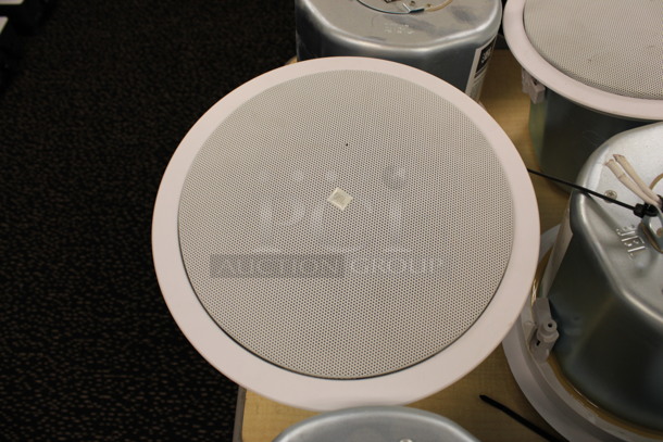 10 JBL Model 26CT Ceiling Loudspeakers w/ Metal Flush Ceiling Mount Brackets. 10x10x8. 10 Times Your Bid! (2nd Floor: Room 220) - Image 2 of 4