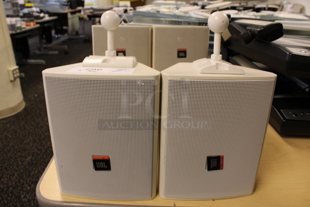 2 JBL Control 25 Speakers. 7.5x6x9. 2 Times Your Bid! (2nd Floor: Room 220)