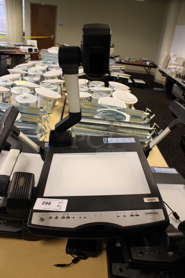 5 Samsung Model SDP-900DXA Countertop Digital Presenters. 29x22x22. 5 Times Your Bid! (2nd Floor: Room 220)