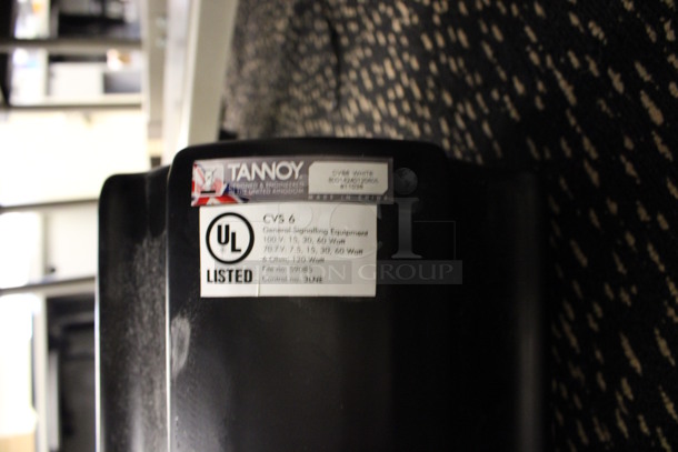 2 Tannoy CVS 6 Metal Speakers. 11x11x10. 2 Times Your Bid! (2nd Floor: Room 220) - Image 4 of 4