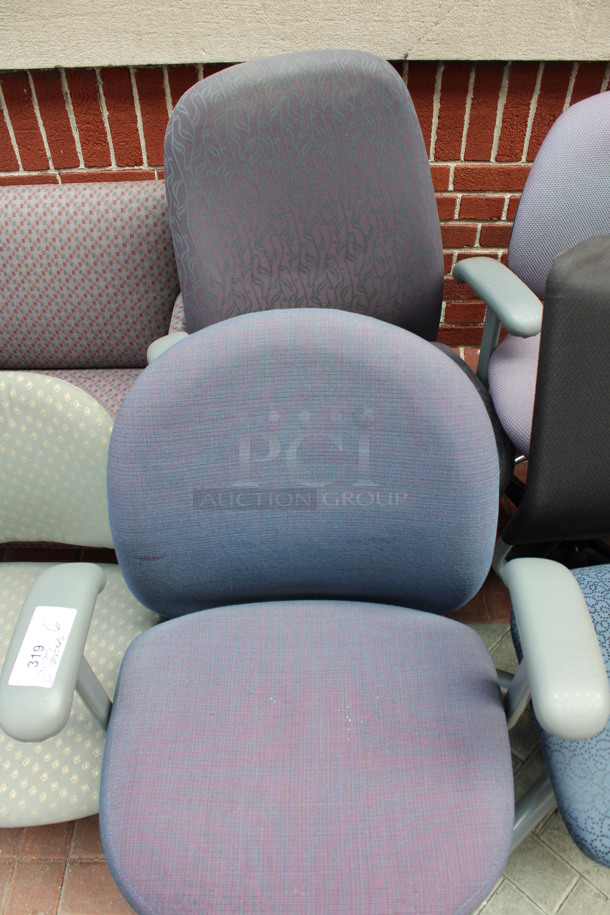 6 Various Office Chairs on Casters. Includes 25x21x43. 6 Times Your Bid! (Atrium) - Image 3 of 5