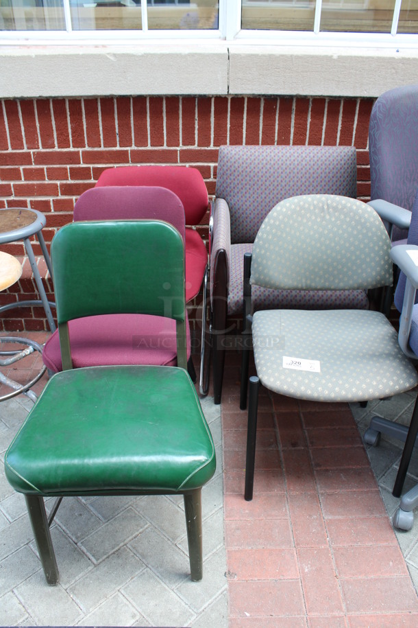5 Various Chairs. Includes 22x21x34. 5 Times Your Bid! (Atrium)