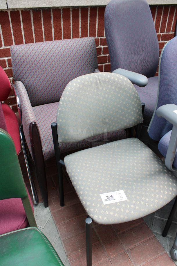 5 Various Chairs. Includes 22x21x34. 5 Times Your Bid! (Atrium) - Image 3 of 3