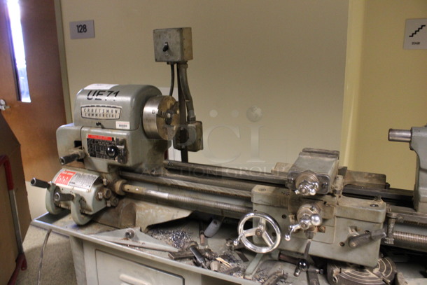 Craftsman Model 101.28990 Stainless Steel Commercial Floor Style Lathe. 250 Volts, 3 Phase. 63x18x54. (Hallways Straight Off Of Atrium) - Image 6 of 12