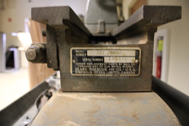 Craftsman Model 101.28990 Stainless Steel Commercial Floor Style Lathe. 250 Volts, 3 Phase. 63x18x54. (Hallways Straight Off Of Atrium) - Image 11 of 12