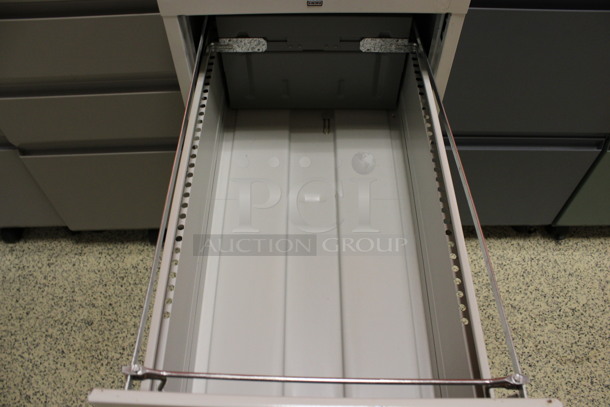 Hon Tan Metal 2 Drawer Filing Cabinet. 15x26x29. (Hallway To The Right of Atrium Lobby) - Image 5 of 5