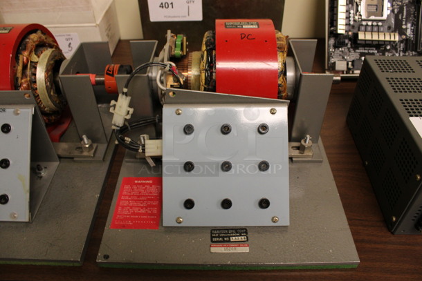 2 Hampden Metal Countertop Compound Motors on Plank. 12x14x8. 2 Times Your Bid! (Room 105) - Image 5 of 6