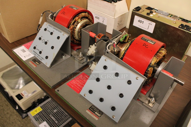 2 Hampden Metal Countertop Compound Motors on Plank. 12x14x8. 2 Times Your Bid! (Room 105) - Image 6 of 6
