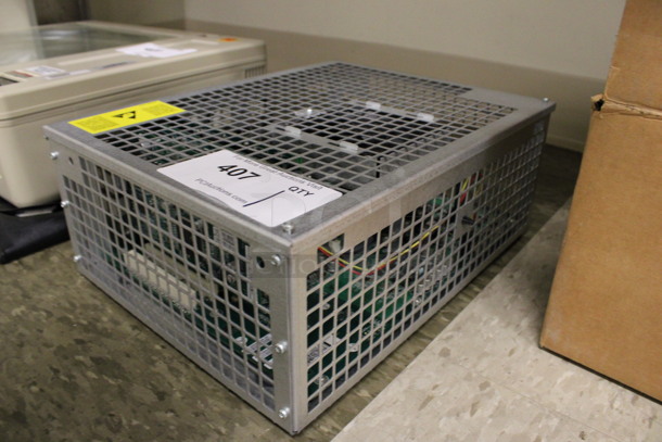 Metal Electronic Tower. 13.5x10.5x5.5. (Room 105) - Image 3 of 4