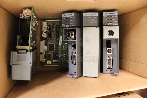ALL ONE MONEY! Lot of 2 Boxes of Various SLC CPU Units. 1.5x5.5x6. (Room 105) - Image 2 of 5