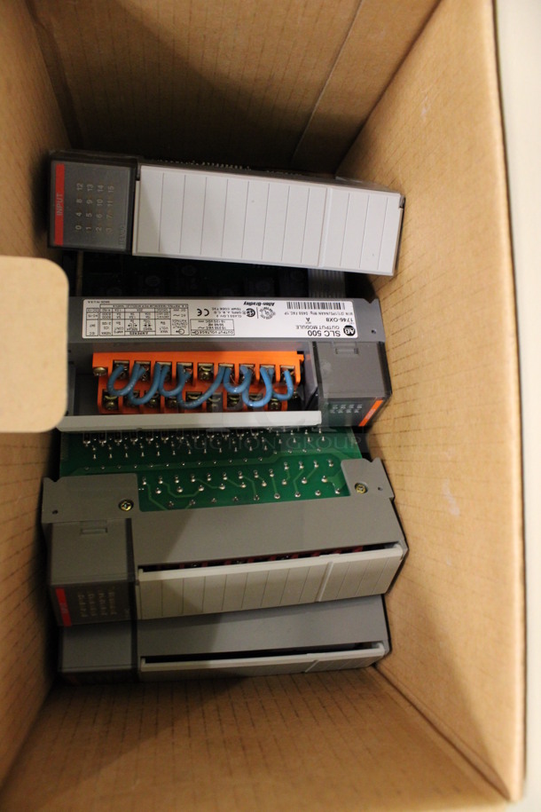 ALL ONE MONEY! Lot of 2 Boxes of Various SLC CPU Units. 1.5x5.5x6. (Room 105) - Image 3 of 5
