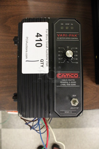Camco Vari-pak DC Motor Speed Control. 6x8x4. (Room 105)