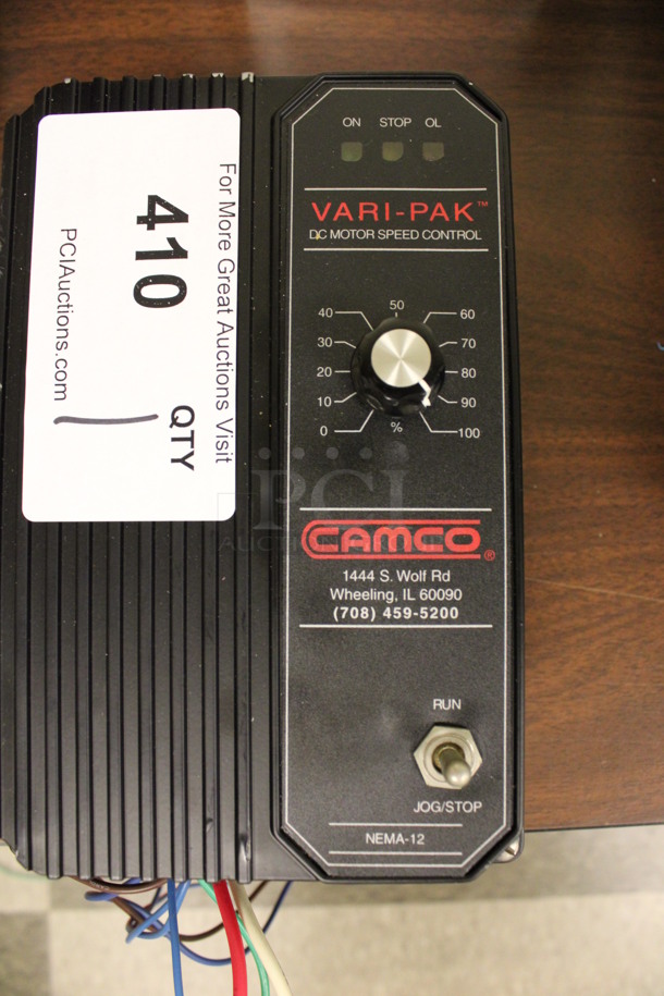 Camco Vari-pak DC Motor Speed Control. 6x8x4. (Room 105) - Image 3 of 5