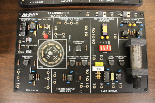 2 Lab-Volt Transducer Trainer A Panels. 9.5x6x1.5. 2 Times Your Bid! (Room 105) - Image 3 of 3