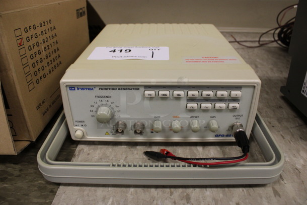 Instek Model GFG-8215A Function Generator. 10x13x3.5. (Room 105)